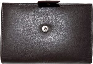 Women's leather wallet small compact wallet credit card ID bills coin case new - Image 9