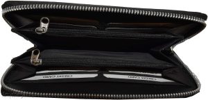 Women’s wallet. Zip around checkbook wallet Checkbook cover/case Leather wallet - Image 11