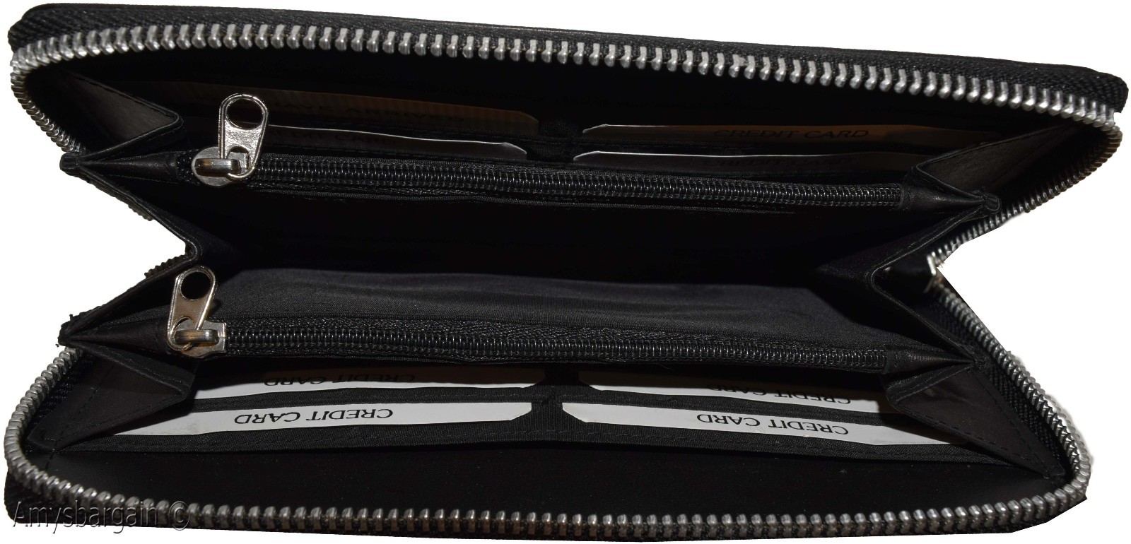 Women’s wallet. Zip around checkbook wallet Checkbook cover/case Leather wallet - Image 11