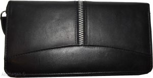 Women’s wallet. Zip around checkbook wallet Checkbook cover/case Leather wallet - Image 6