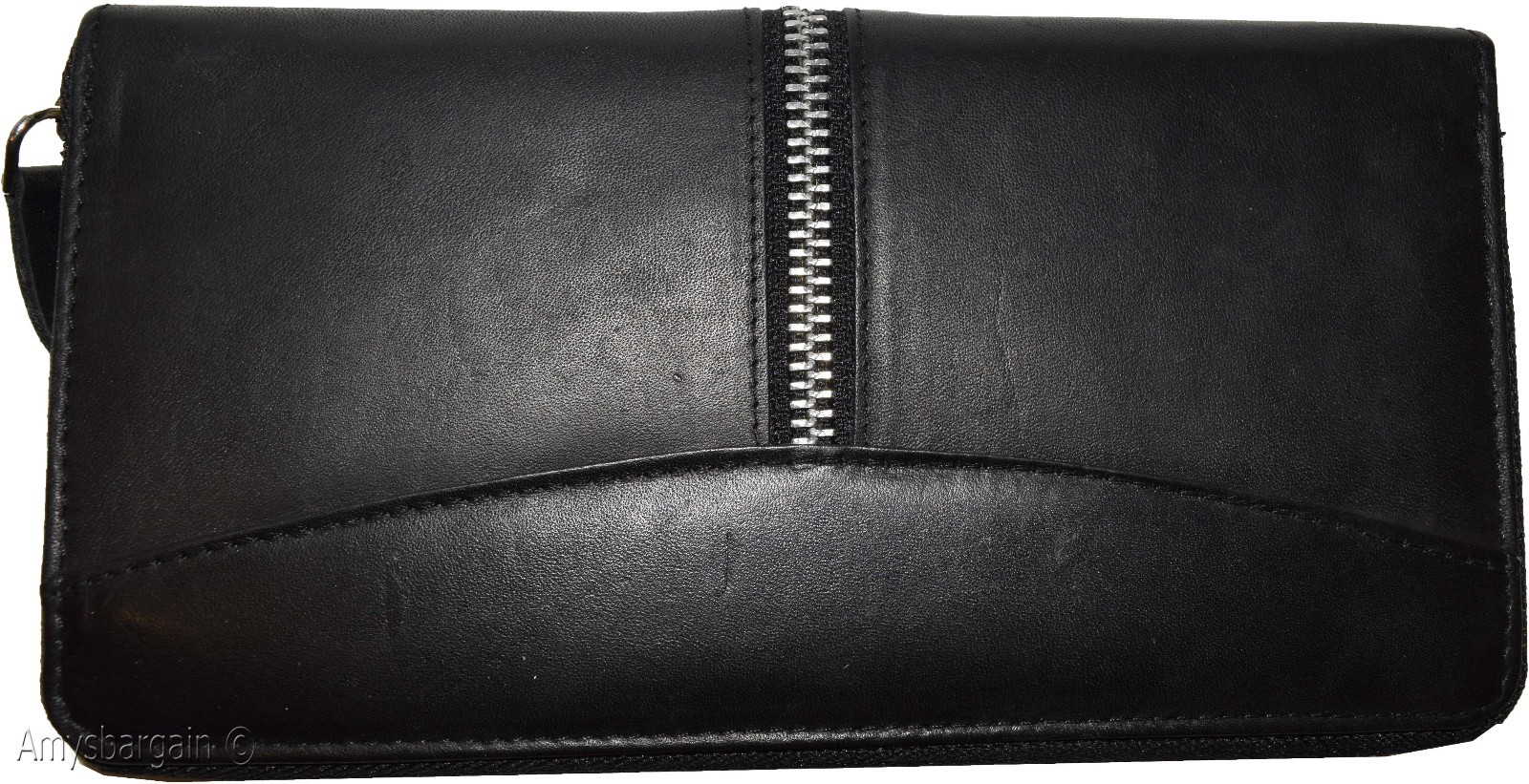 Women’s wallet. Zip around checkbook wallet Checkbook cover/case Leather wallet - Image 6