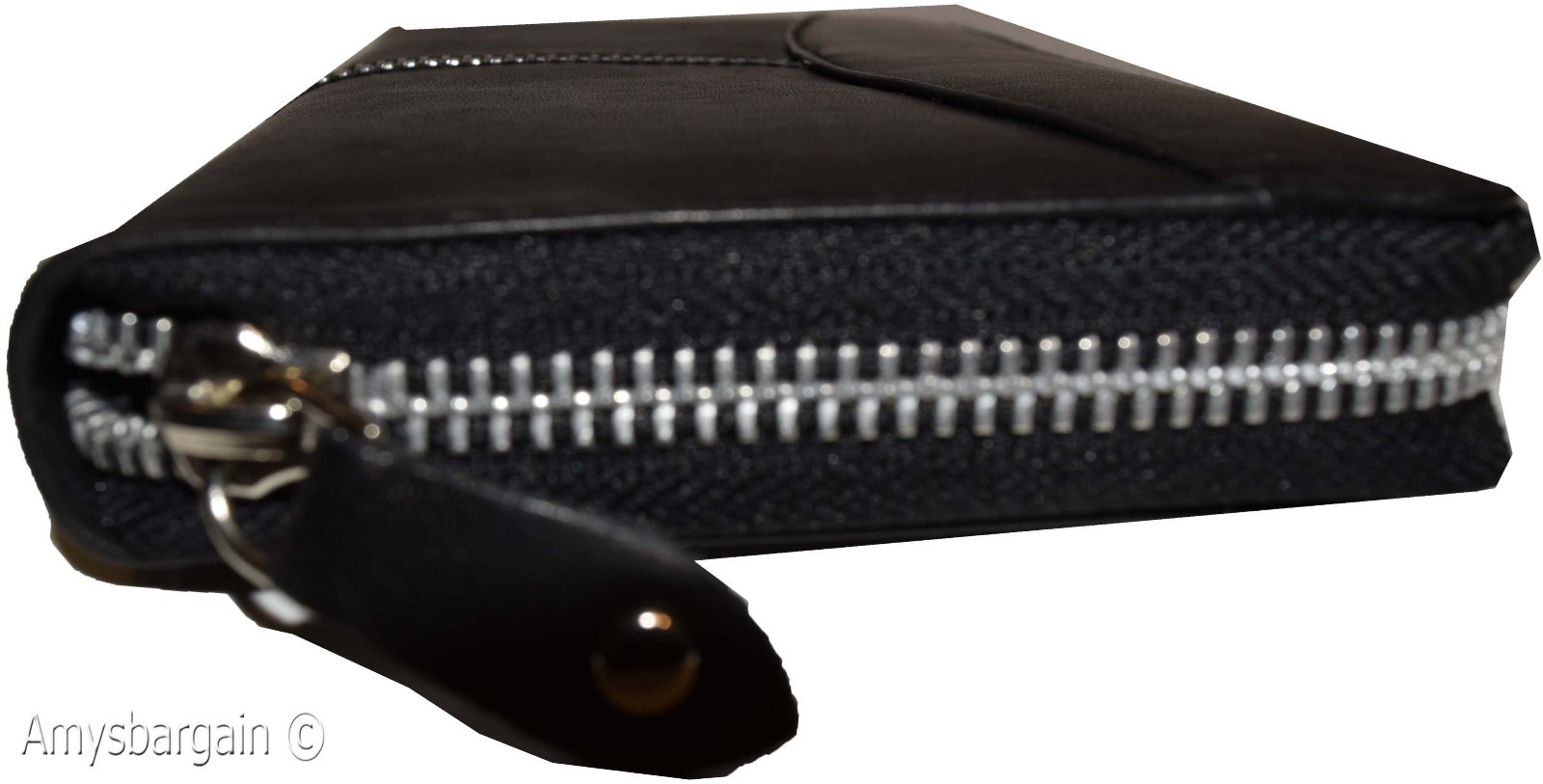 Women’s wallet. Zip around checkbook wallet Checkbook cover/case Leather wallet - Image 7