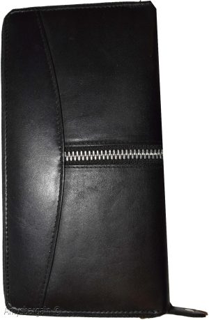 Women’s wallet. Zip around checkbook wallet Checkbook cover/case Leather wallet - Image 9