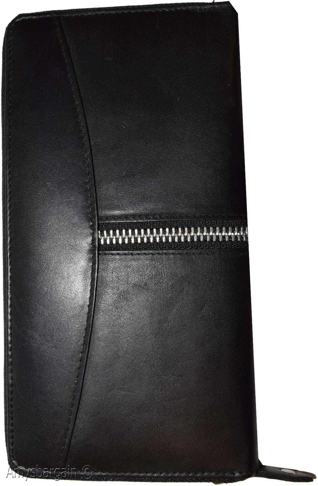 Women’s wallet. Zip around checkbook wallet Checkbook cover/case Leather wallet - Image 9