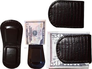 lot of 12 new lizard printed leather money clip brown unbranded money clip - Image 6