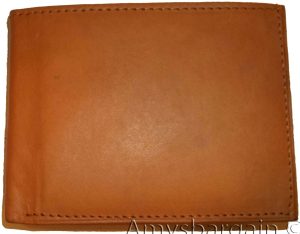 lot of 4 man's bifold leather new tan wallet 12 credit cards 2 ids 2 bill slots - Image 6
