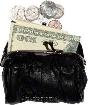 lot of 6 change purse leather coin case women’s mini pocket change new coin case - Image 15
