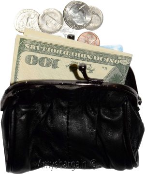 lot of 6 change purse leather coin case women’s mini pocket change new coin case - Image 16
