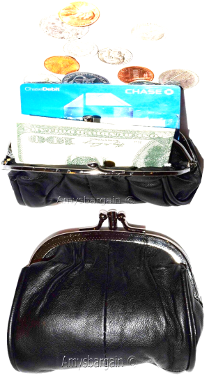 lot of 6 change purse leather coin case women’s mini pocket change new coin case - Image 6