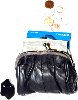 lot of 6 change purse leather coin case women’s mini pocket change new coin case - Image 9