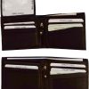 man's leather wallet 3 bill pockets 10 credit card spaces new man's wallet