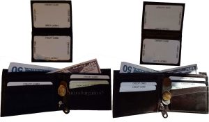 man's leather wallet 3 bill pockets 10 credit card spaces new man's wallet - Image 3