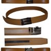 men’s belt real leather (s) automatic lock dress & casual belt fashion belt