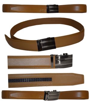 men’s belt real leather (s) automatic lock dress & casual belt fashion belt