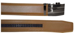 men’s belt real leather (s) automatic lock dress & casual belt fashion belt - Image 8