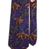men's designer ties cutter & buck tie 100% silk tie neck wear made in USA floral