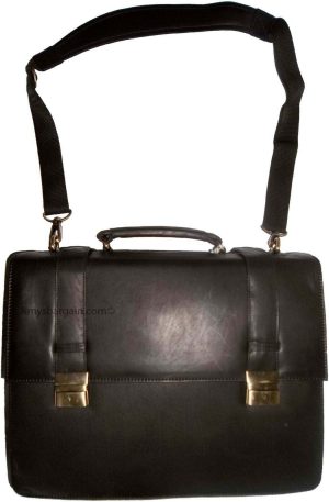 men's leather briefcase business case attaché case carryon bag new document bag - Image 13