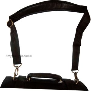men's leather briefcase business case attaché case carryon bag new document bag - Image 8
