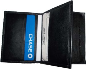 women men's leather business credit card id card holder fifty cards case br new - Image 3