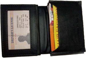 women men's leather business credit card id card holder fifty cards case br new - Image 4