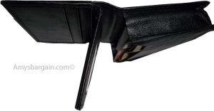 women men's leather business credit card id card holder fifty cards case br new - Image 5