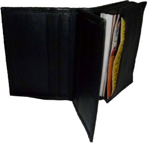 women men's leather business credit card id card holder fifty cards case br new - Image 8