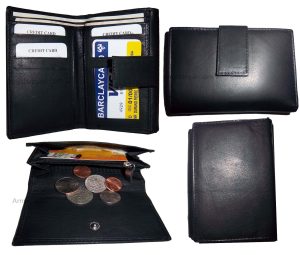 women's wallet compact billfold credit card id women's genuine leather wallet - Image 7